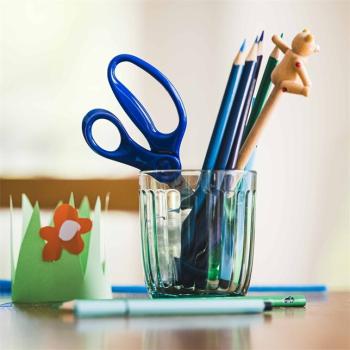 Fiskars Kinderschere 13cm blau 6+